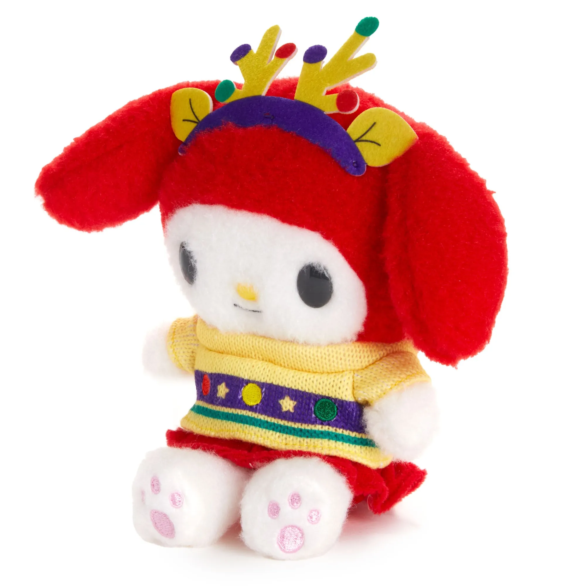 Japan Original My Melody Fuzzy Plush (Sweater Weather Series)
