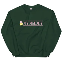 Printful My Melody Gingham Logo Classic Crewneck