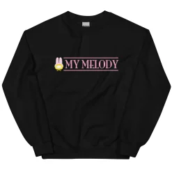Printful My Melody Gingham Logo Classic Crewneck