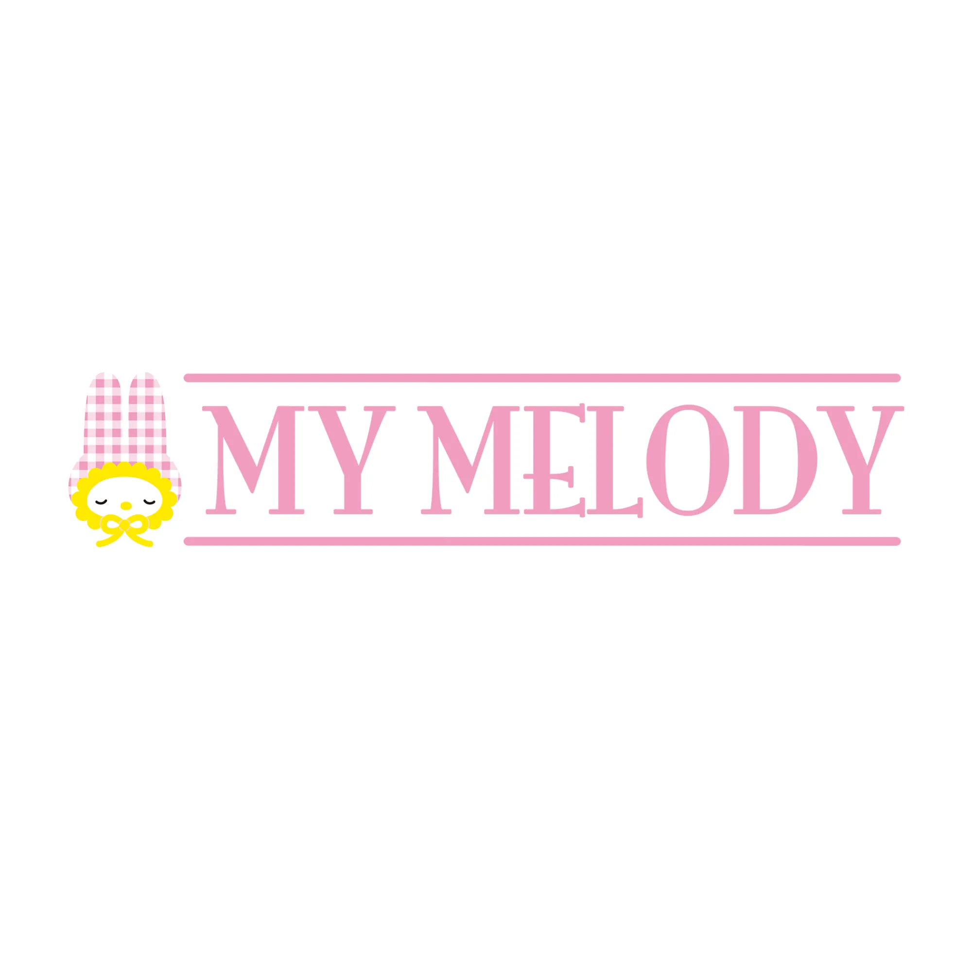 Printful My Melody Gingham Logo Tee