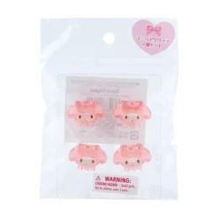 Japan Original My Melody Iridescent Mini Hair Clips (Set of 4)