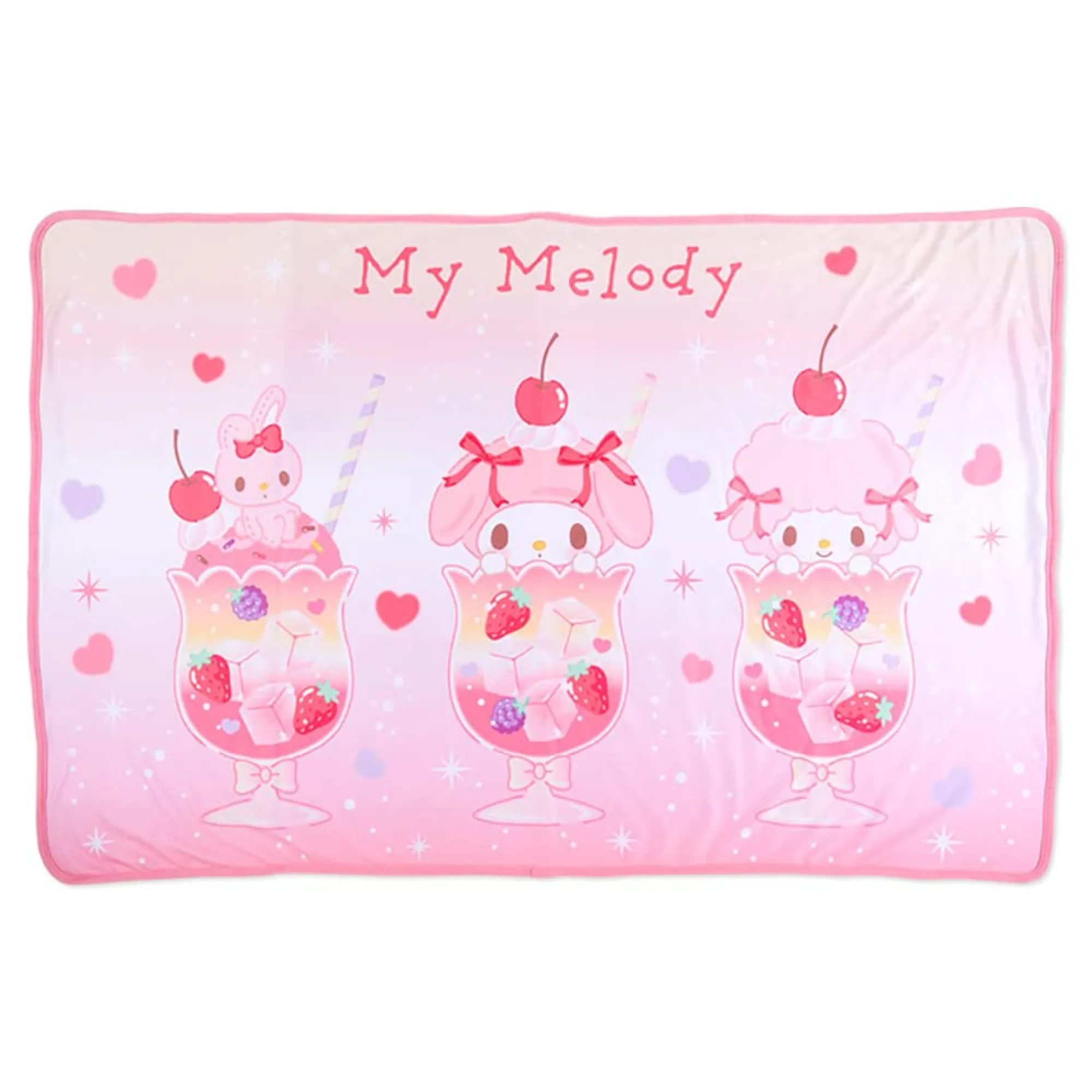 Japan Original My Melody Lap Blanket (Soda Float Series)