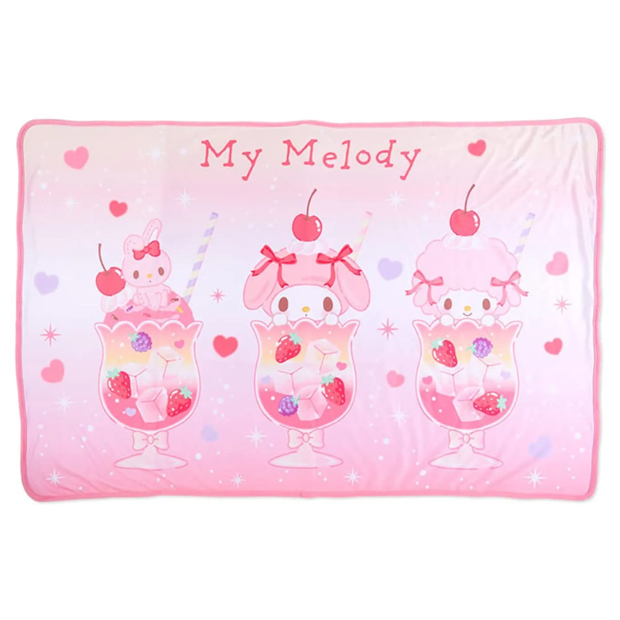Japan Original My Melody Lap Blanket (Soda Float Series)