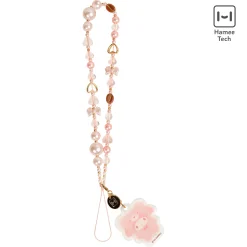 Hamee.com - Hamee US My Melody Latte Bear Beaded Charm Mobile Phone Wrist Strap