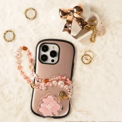 Hamee.com - Hamee US My Melody Latte Bear Beaded Charm Mobile Phone Wrist Strap