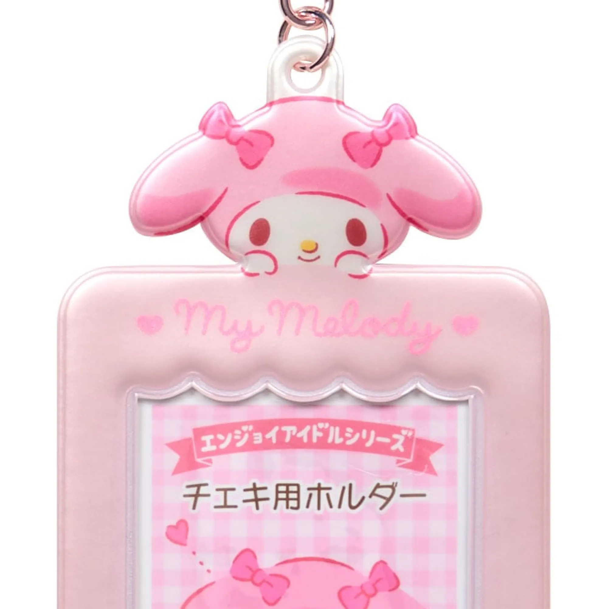 Japan Original My Melody Mascot Photo Holder Charm