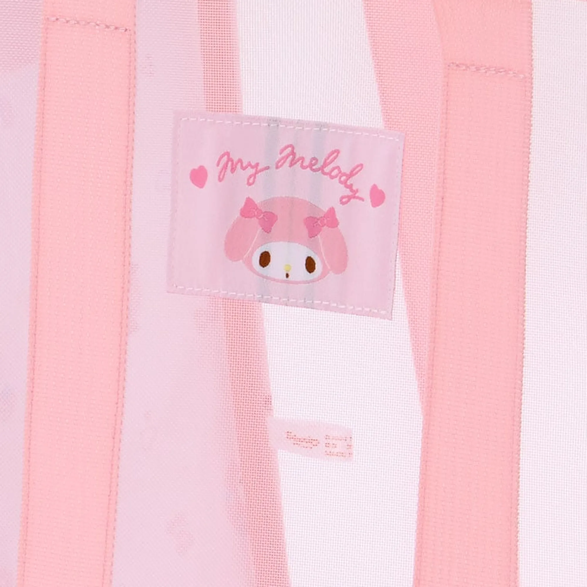 Japan Original My Melody Mesh Storage Tote (Medium)
