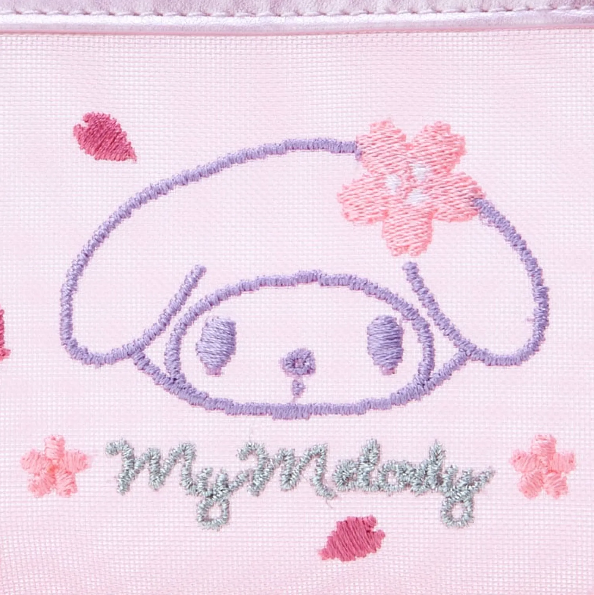 Japan Original My Melody Mesh Zipper Pouch (Pink Sakura Series)