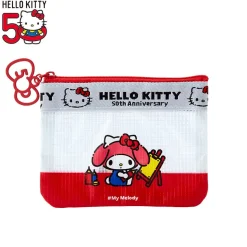 Japan Original My Melody Mini Flat Pouch (Hello, Everyone! Series)