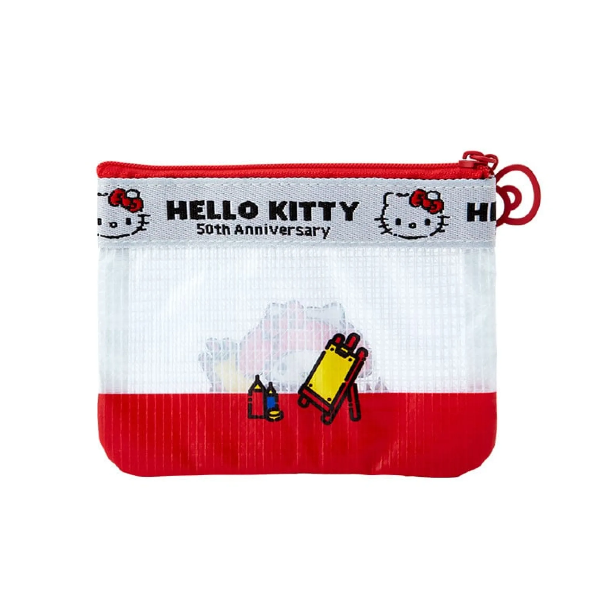 Japan Original My Melody Mini Flat Pouch (Hello, Everyone! Series)