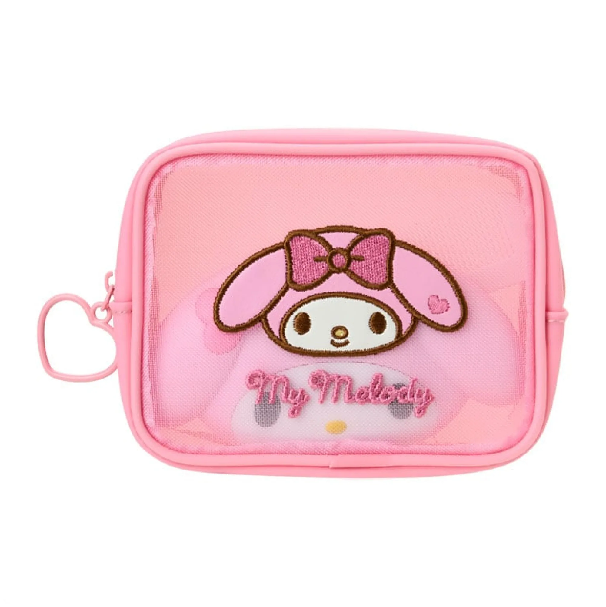 Japan Original My Melody Mini Mesh Zipper Pouch