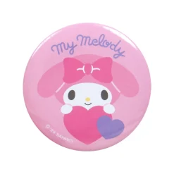 Japan Original My Melody Mini Pouch and Pin Set (Big Heart Series)