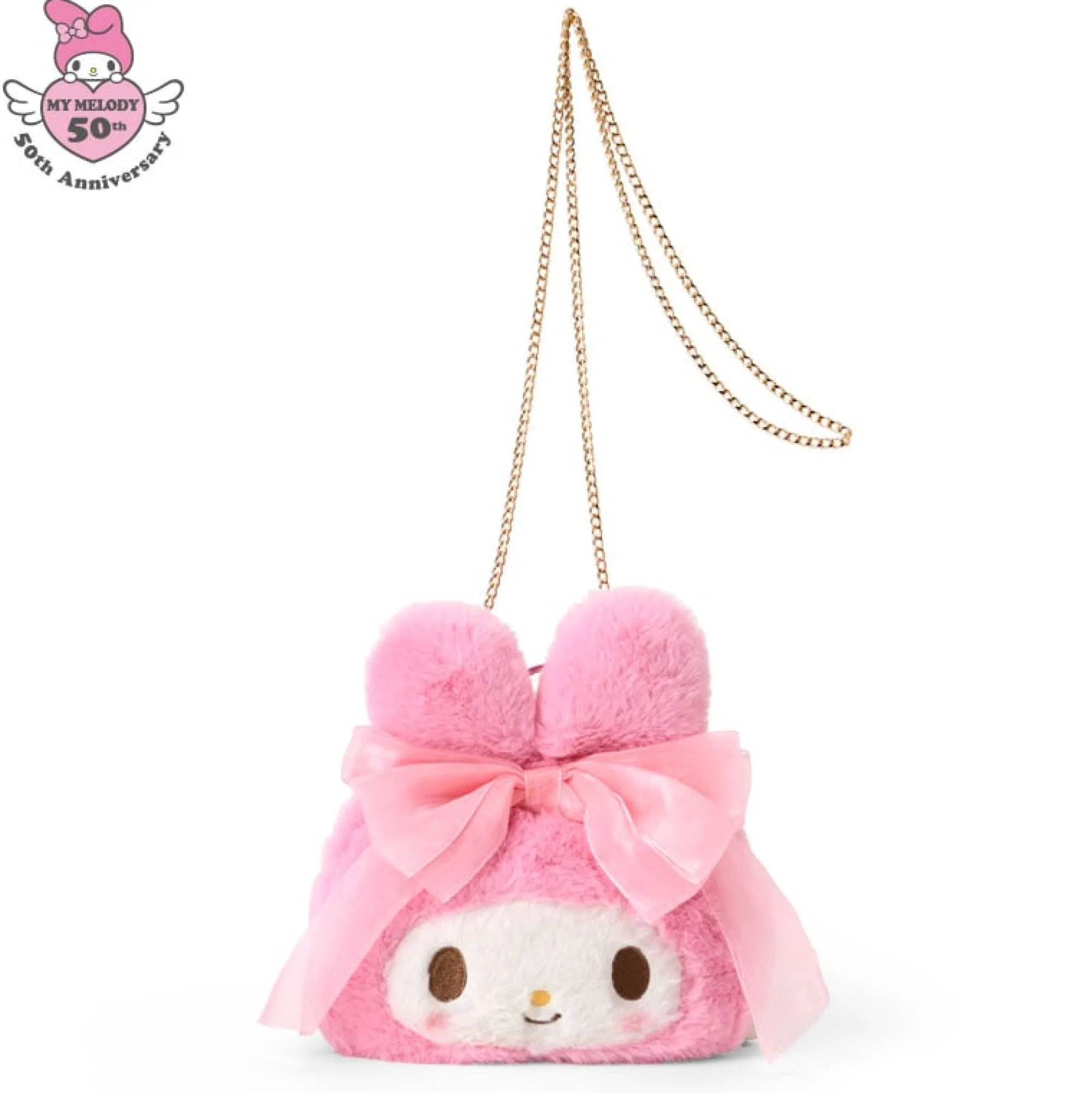 Japan Original My Melody Mini Shoulder Bag (50th Anniv. Ribbon Series)