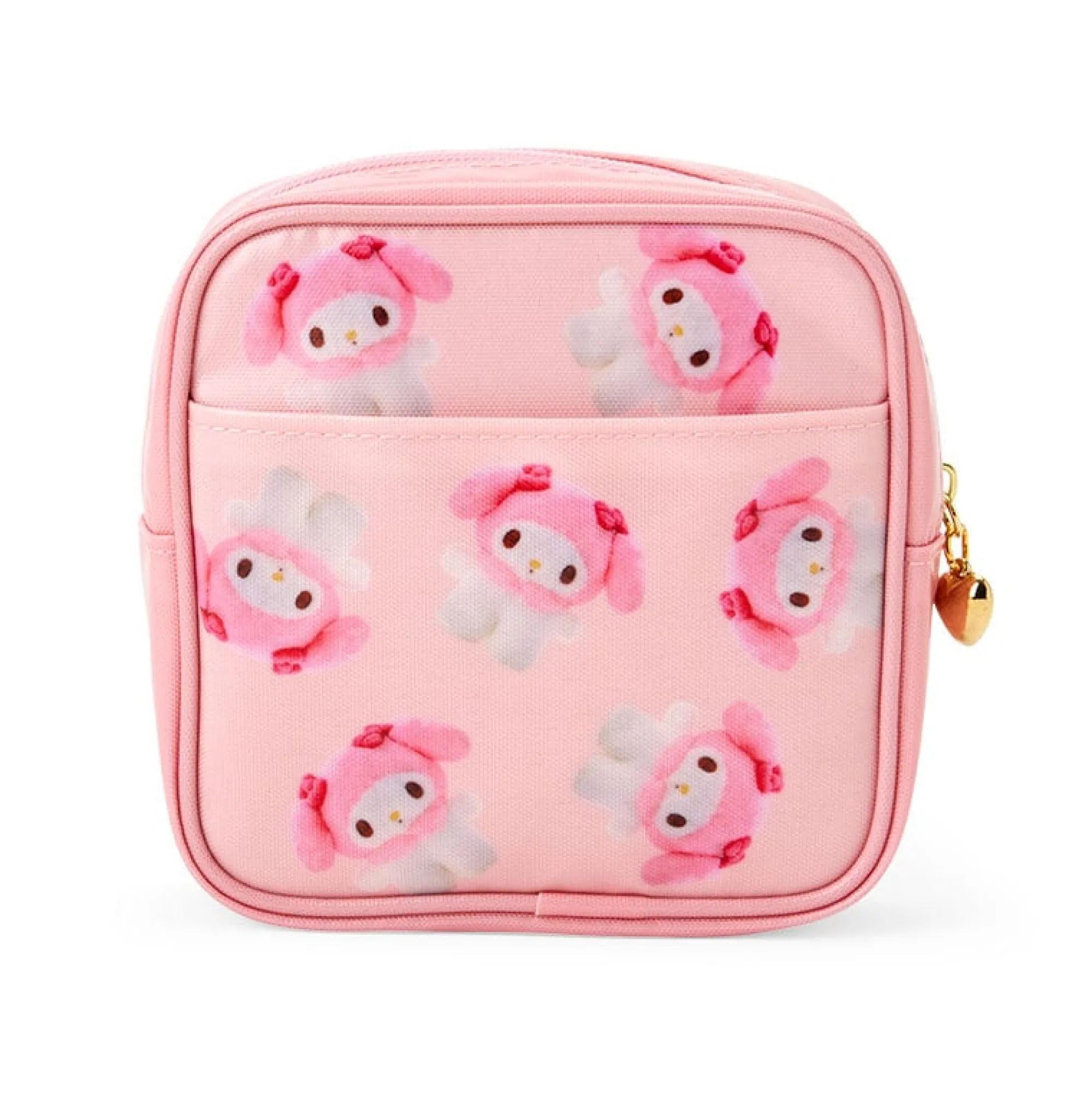 Japan Original My Melody Mini Zipper Pouch (Pitatto Friends Series)