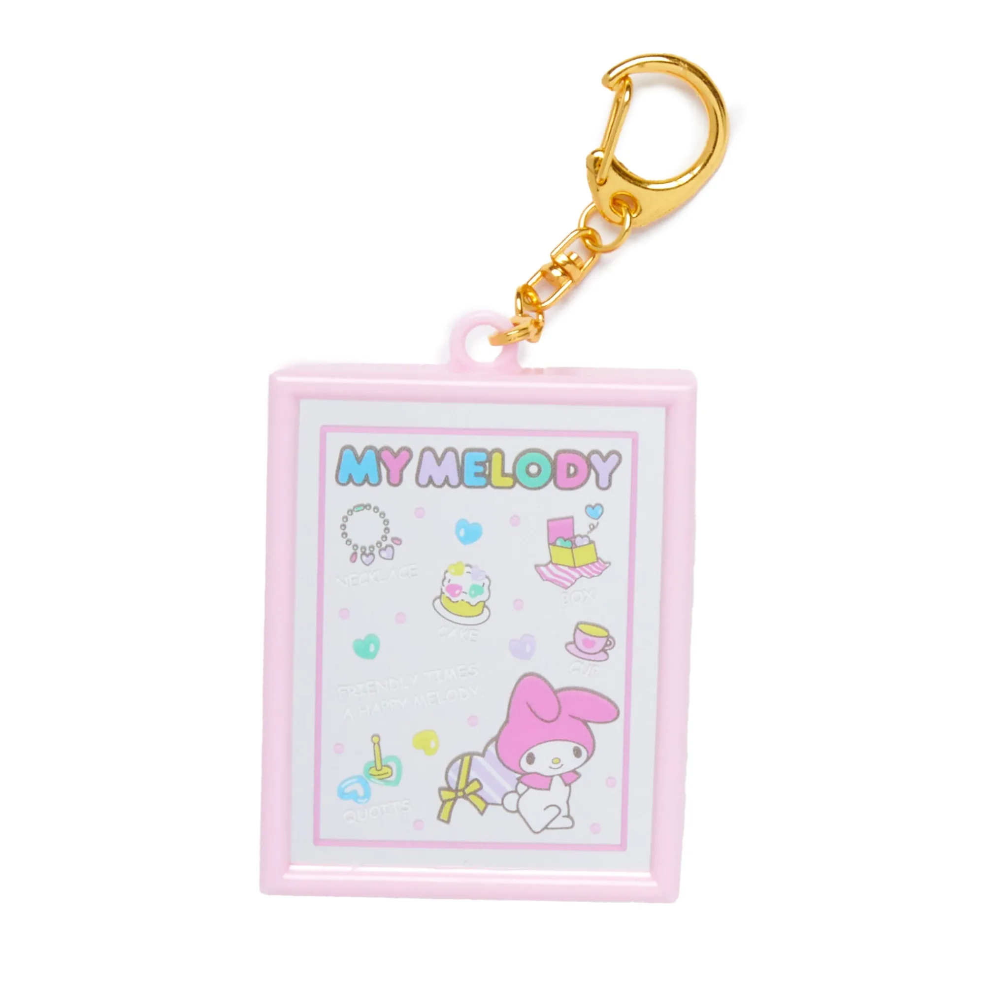 Japan Original My Melody Mirror Keychain