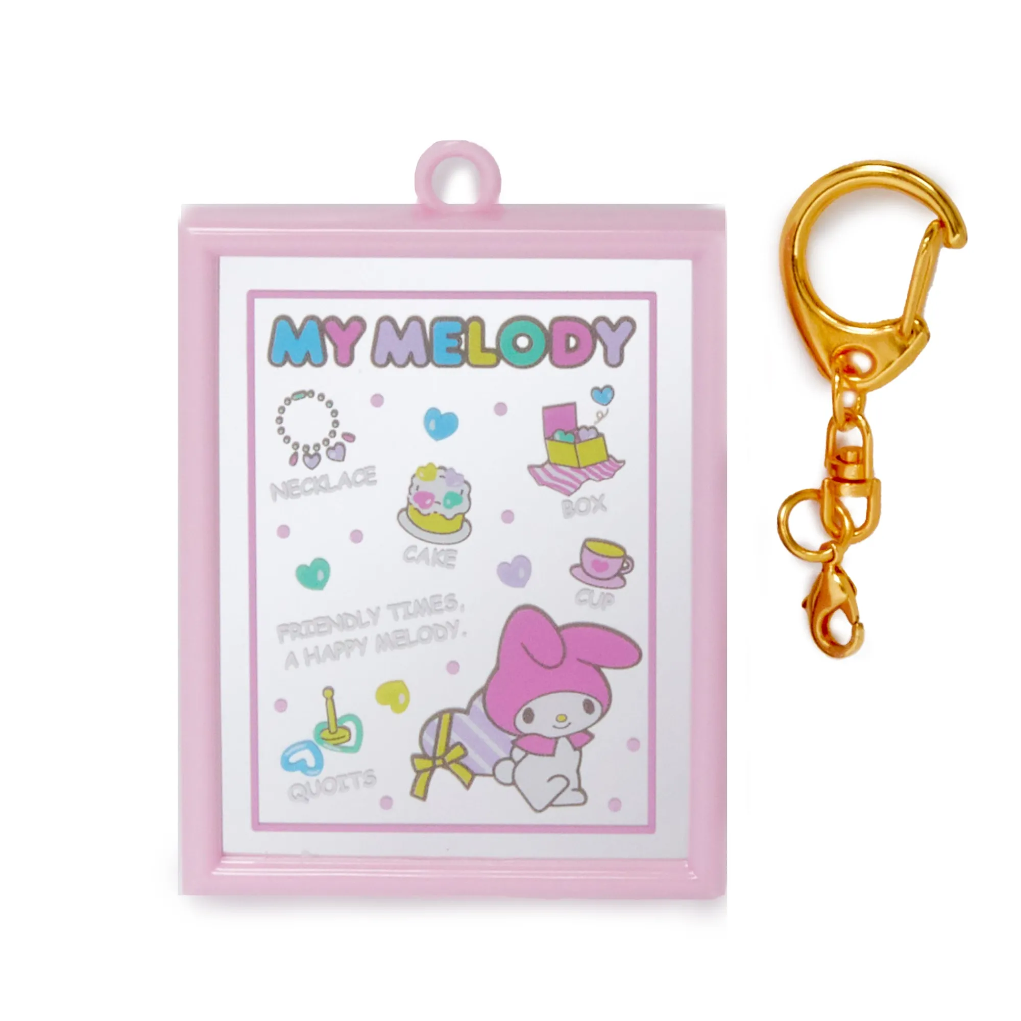 Japan Original My Melody Mirror Keychain