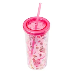 Silver Buffalo My Melody 20oz Strawberry Travel Tumbler