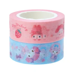 Japan Original My Melody 2-Piece Washi Tape Set