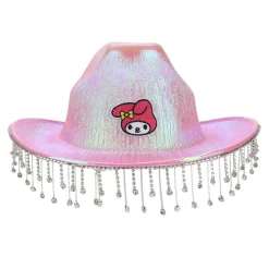 BIOWORLD My Melody Pink Embellished Cowboy Hat