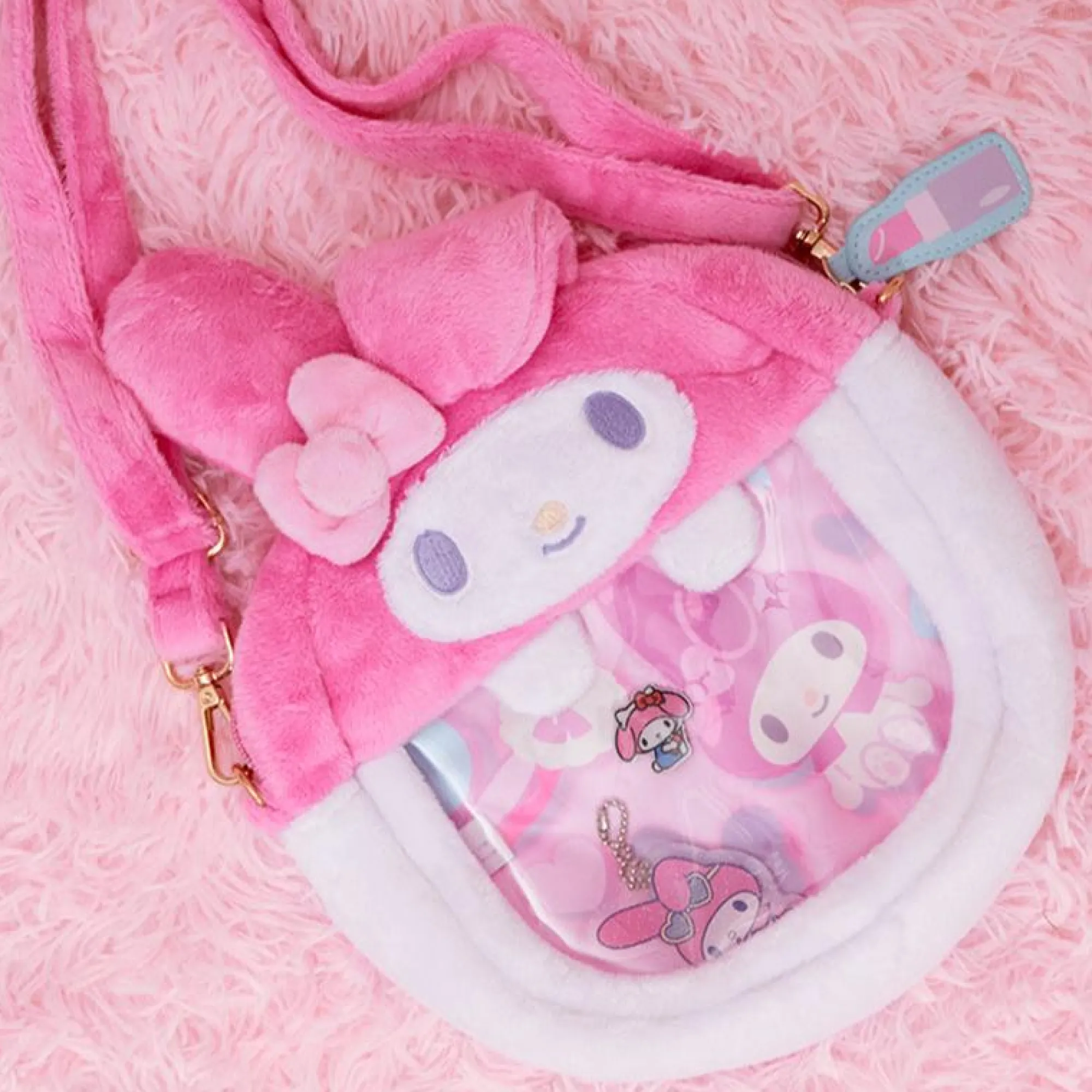Global Original My Melody Plush Crossbody Ita-Bag