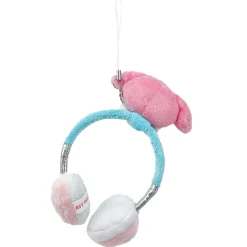 Global Original My Melody Plush Headphones Bag Charm
