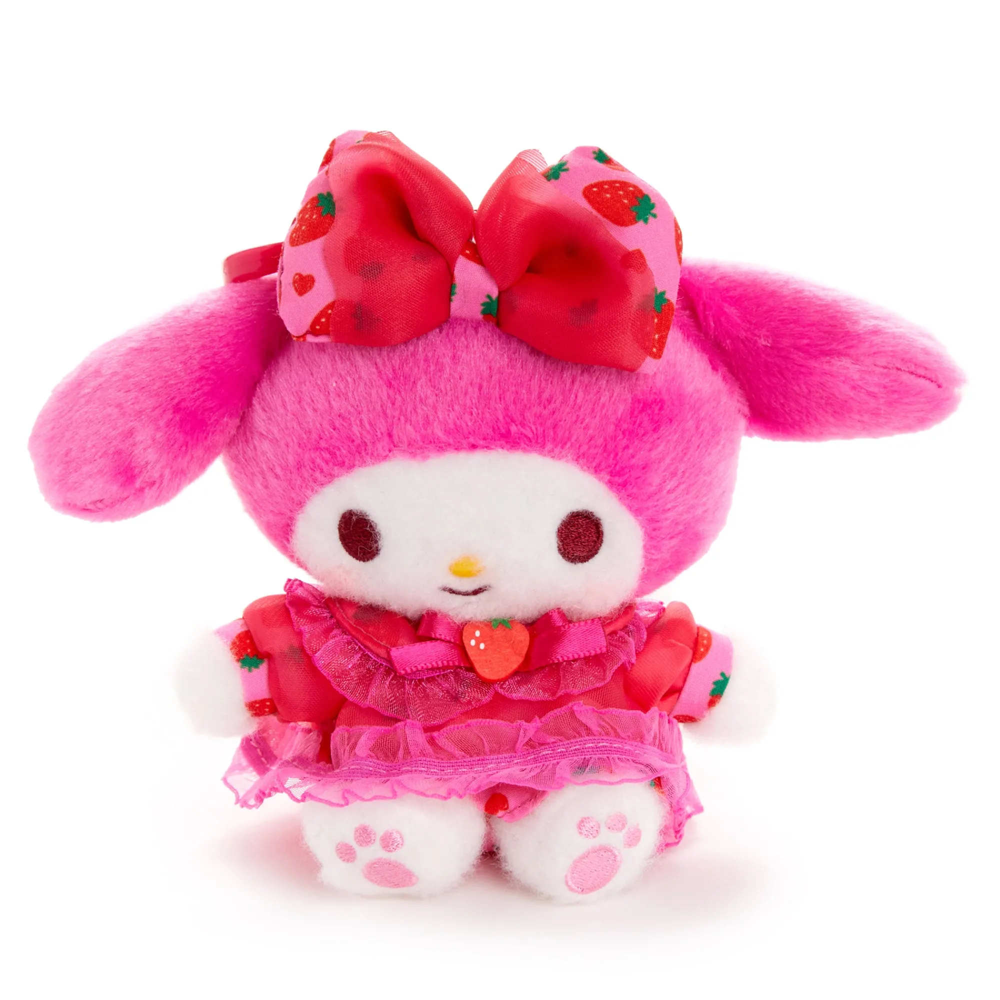 NAKAJIMA CORPORATION My Melody Plush Mascot Clip (Strawberry Treat Series)