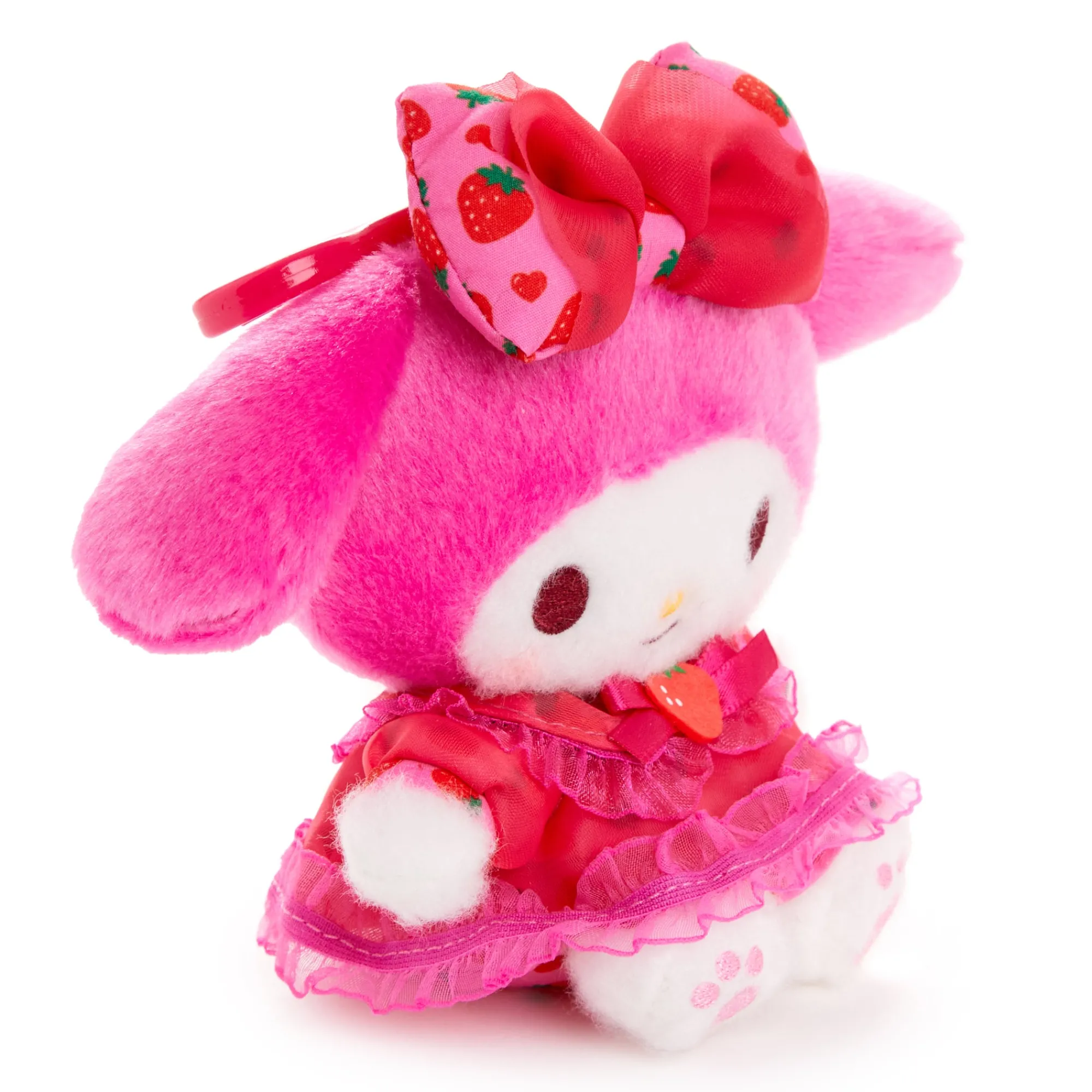NAKAJIMA CORPORATION My Melody Plush Mascot Clip (Strawberry Treat Series)