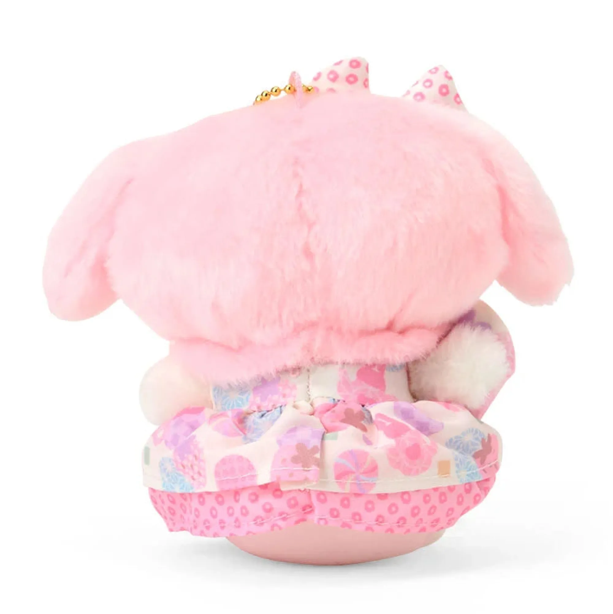 Japan Original My Melody Plush Mascot Keychain (Retro Pastel Series)