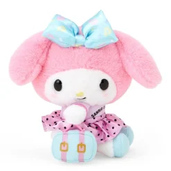 Japan Original My Melody Plush Mascot Keychain (Day at the Funfair Series)