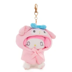 Global Original My Melody Plush Mascot Keychain (Frightened Series)