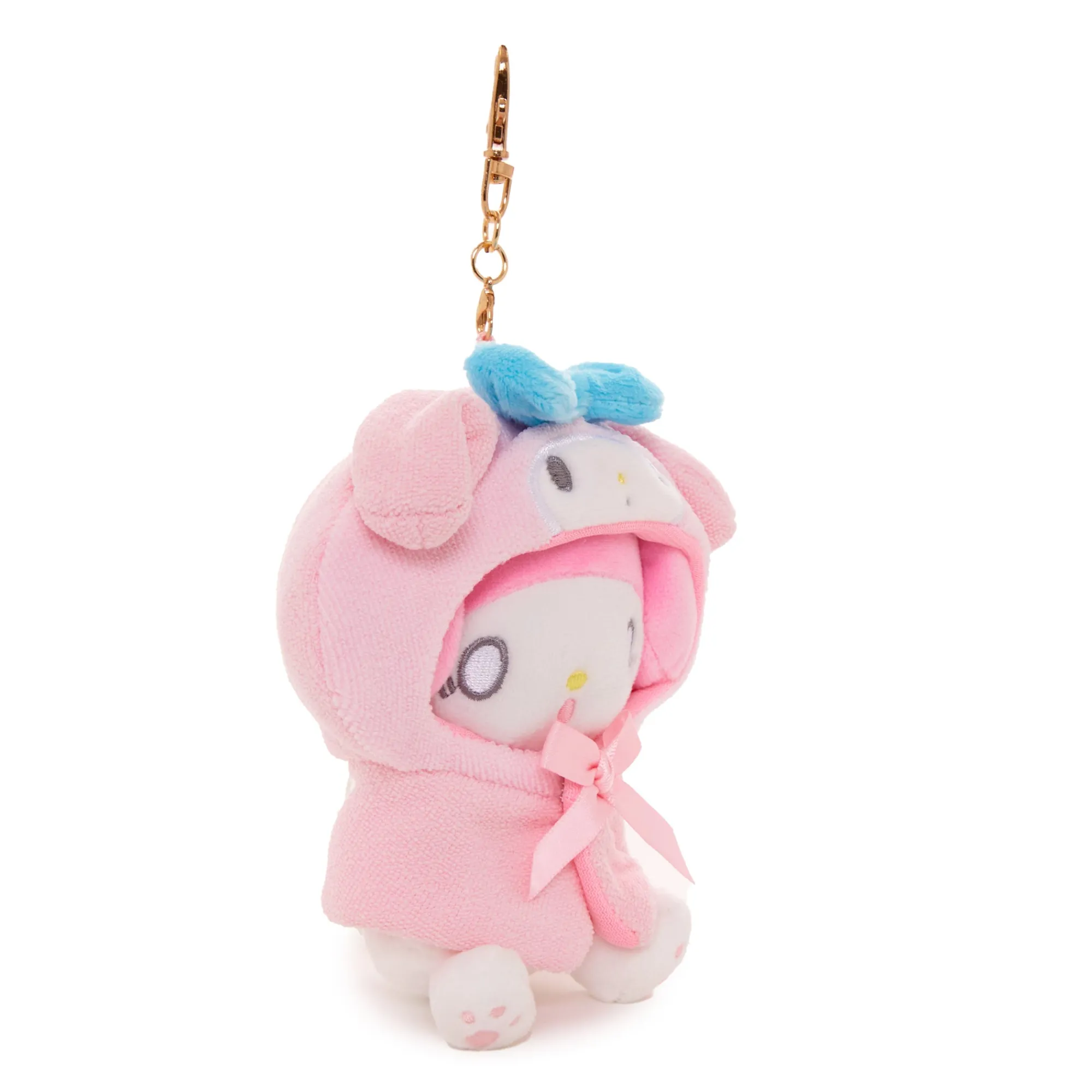 Global Original My Melody Plush Mascot Keychain (Frightened Series)