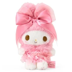 Japan Original My Melody Plush Mascot Keychain (50th Anniv. Ribbon Series)
