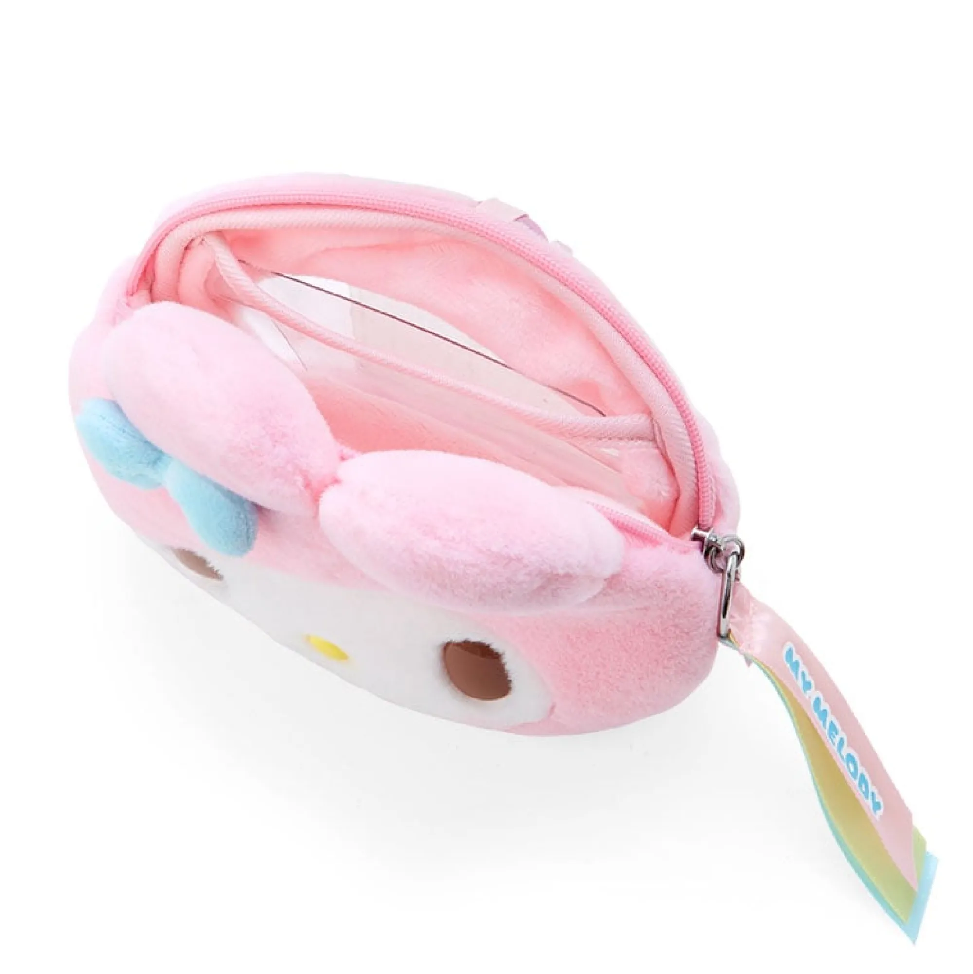 Japan Original My Melody Plush Mini Face Pouch