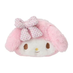 Japan Original My Melody Plush Mini Face Pouch (Retro Pastel Series)