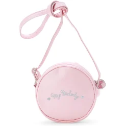 Japan Original My Melody Plush Round Crossbody Bag