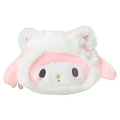 Japan Original My Melody Plush Zipper Pouch (Ballet Kitten Series)