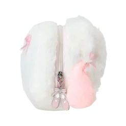 Japan Original My Melody Plush Zipper Pouch (Ballet Kitten Series)