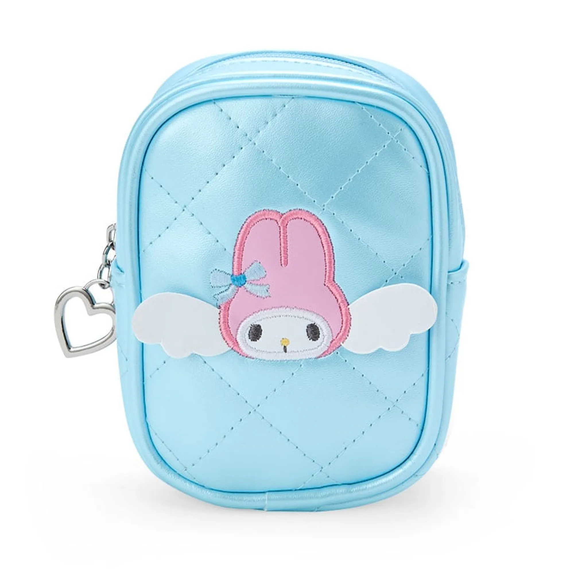Japan Original My Melody Quilted Mini Zipper Pouch (Dreaming Angel Series Pt 2)