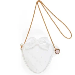 Japan Original My Melody Quilted Pochette Bag (White Strawberry Series)