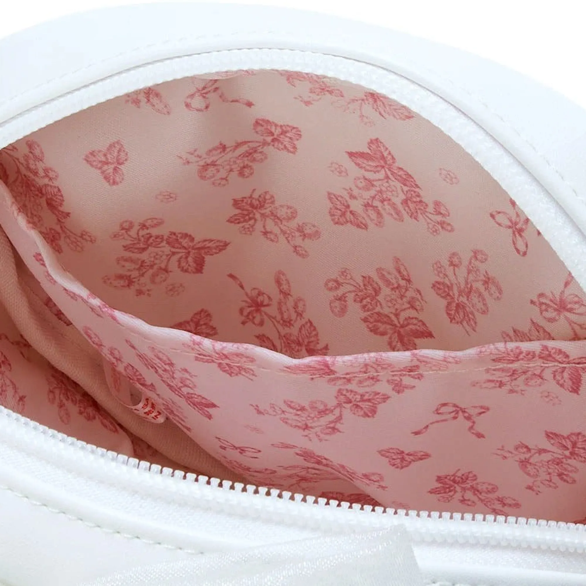 Japan Original My Melody Quilted Pochette Bag (White Strawberry Series)