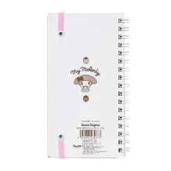 Japan Original My Melody Slim Spiral Notebook (Elastic Closure)