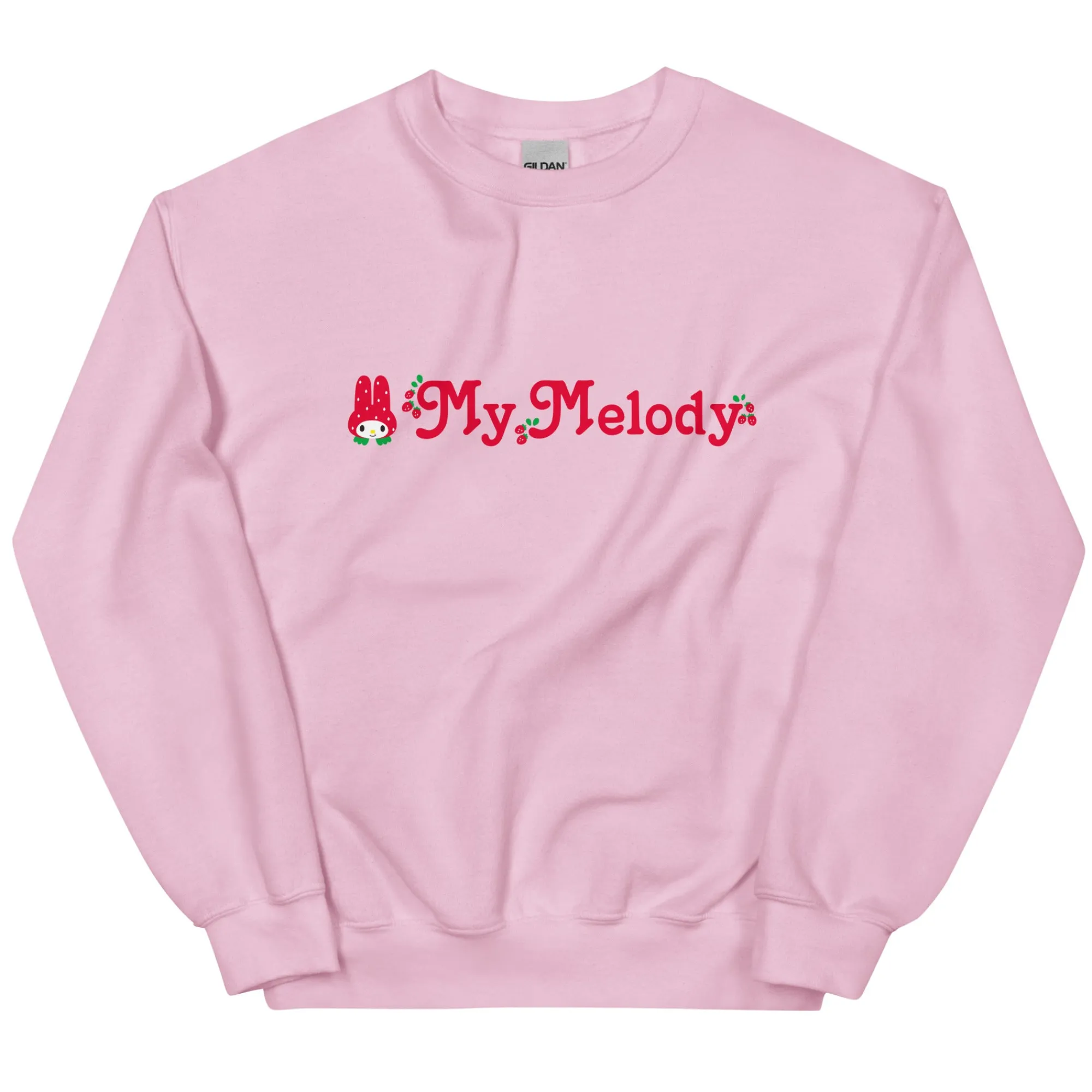Printful My Melody Strawberry Logo Classic Crewneck