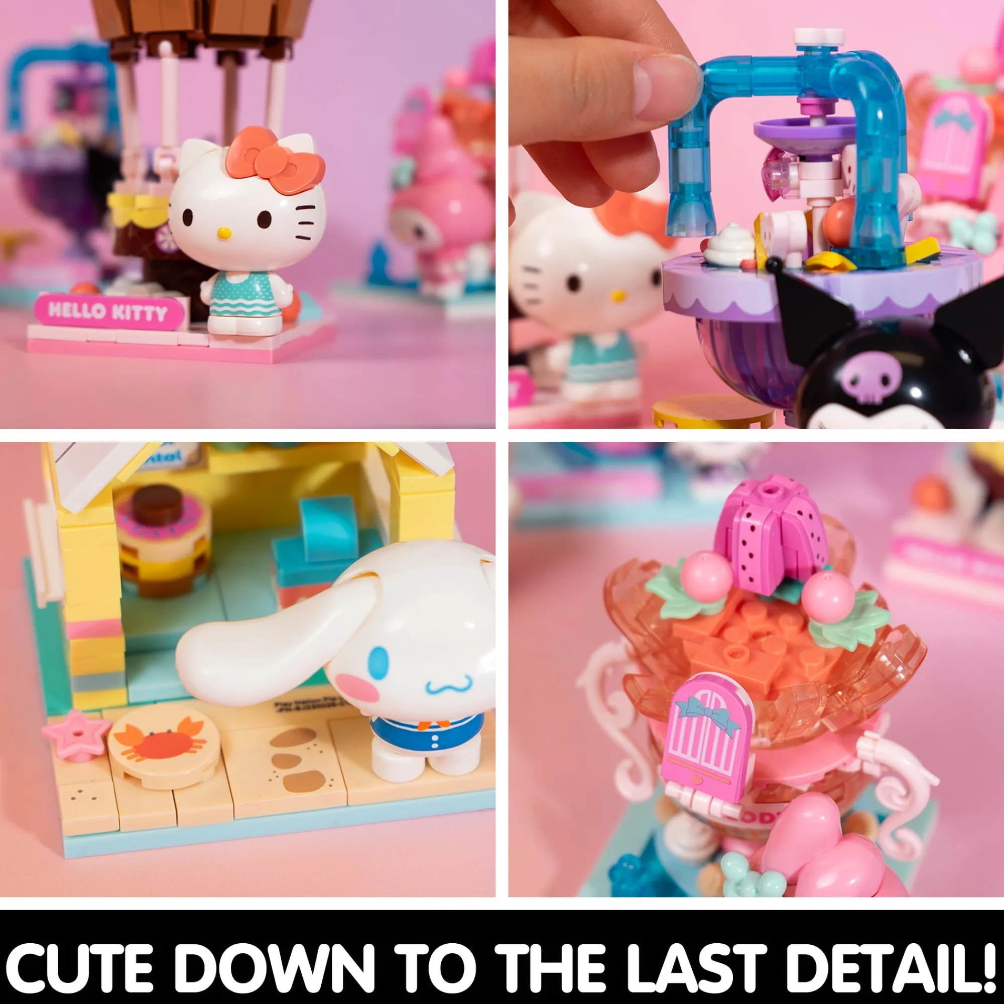 Hamee.com - Hamee US My Melody Summer Wunderland Mini Building Blocks (Teacup Sundae)