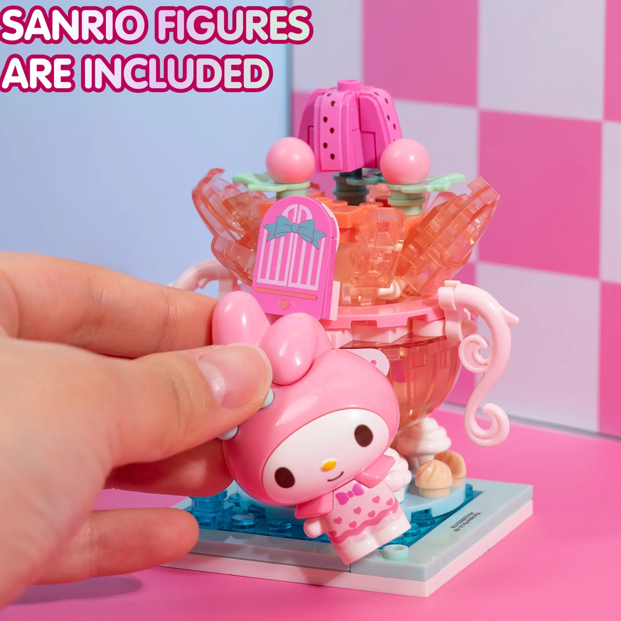 Hamee.com - Hamee US My Melody Summer Wunderland Mini Building Blocks (Teacup Sundae)