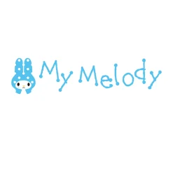 Printful My Melody Teardrop Logo Classic Crewneck
