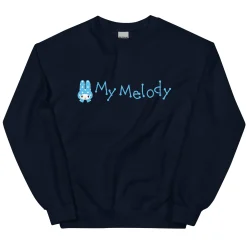 Printful My Melody Teardrop Logo Classic Crewneck