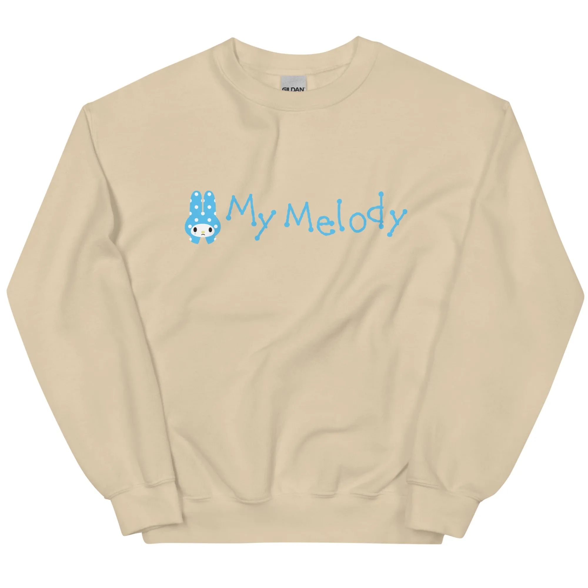 Printful My Melody Teardrop Logo Classic Crewneck