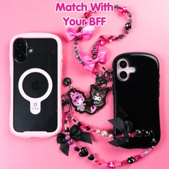 Hamee.com - Hamee US My Melody 50th & Kuromi 20th Anniversary 2-pc Bead Charm Strap Set