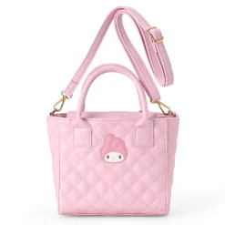 Japan Original My Melody 2-Way Mini Quilted Tote Bag