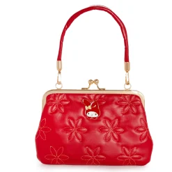 Global Original My Melody 2-Way Quilted Kiss Knob Handbag